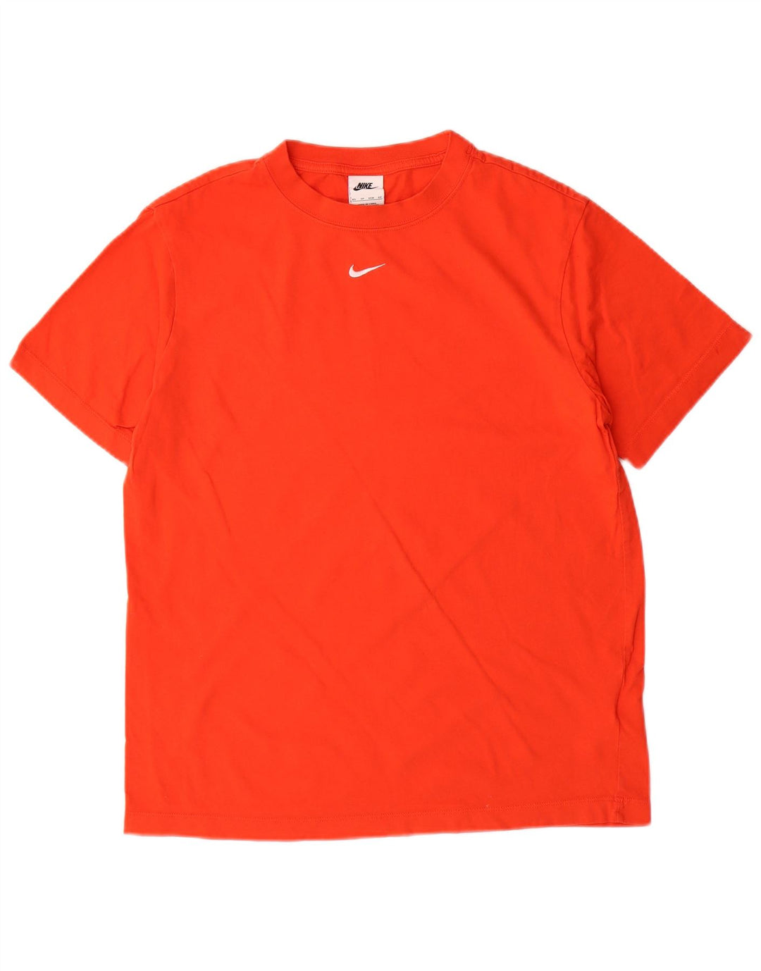 Camiseta NIKE Hombre Top XS Naranja Algodón