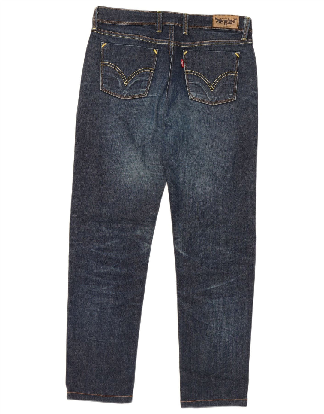 Vaqueros Levi's Mujer Slim W30 L27 Azul Marino Algodón