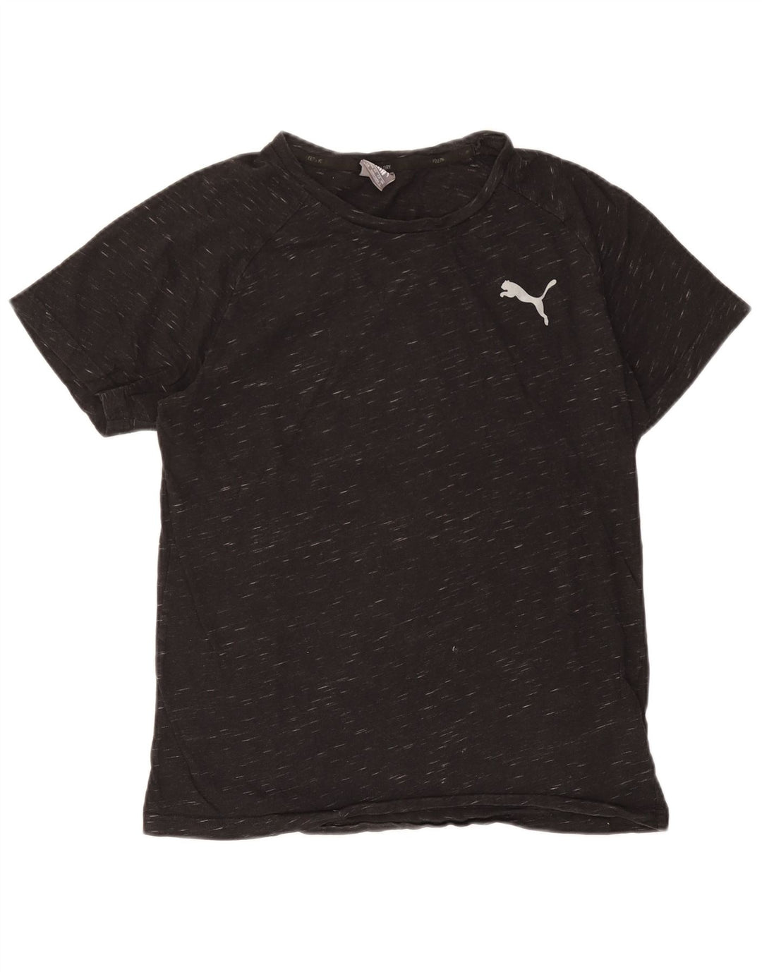 Camiseta Puma para hombre Top grande de algodón moteado gris