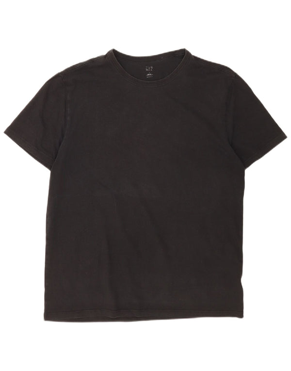Gap - Camiseta para hombre, talla grande, color negro, algodón