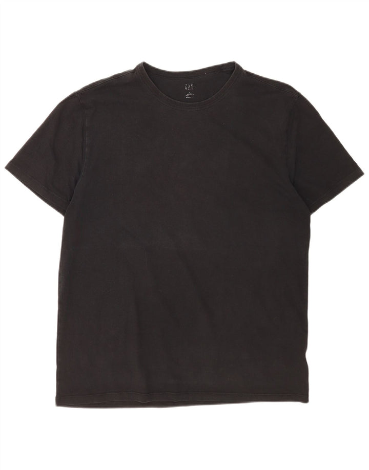 Gap - Camiseta para hombre, talla grande, color negro, algodón