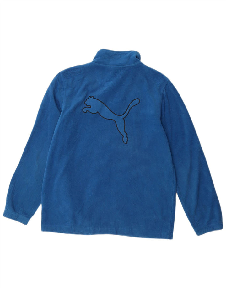 PUMA Chaqueta polar para niños 12-13 años Grande Azul Poliéster