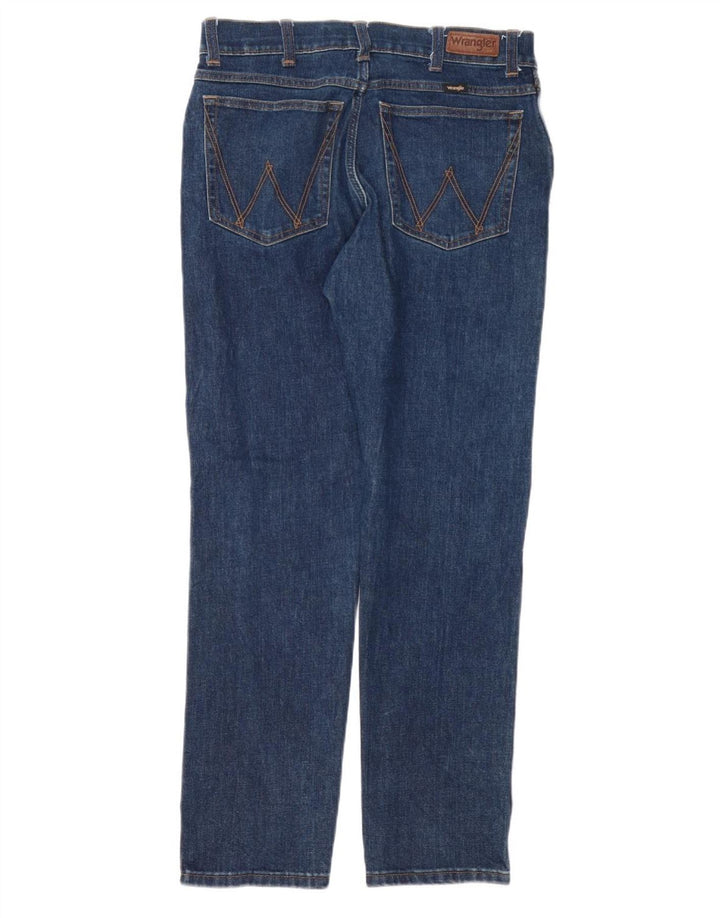 WRANGLER Vaqueros cónicos regulares para hombre W30 L30 Algodón azul