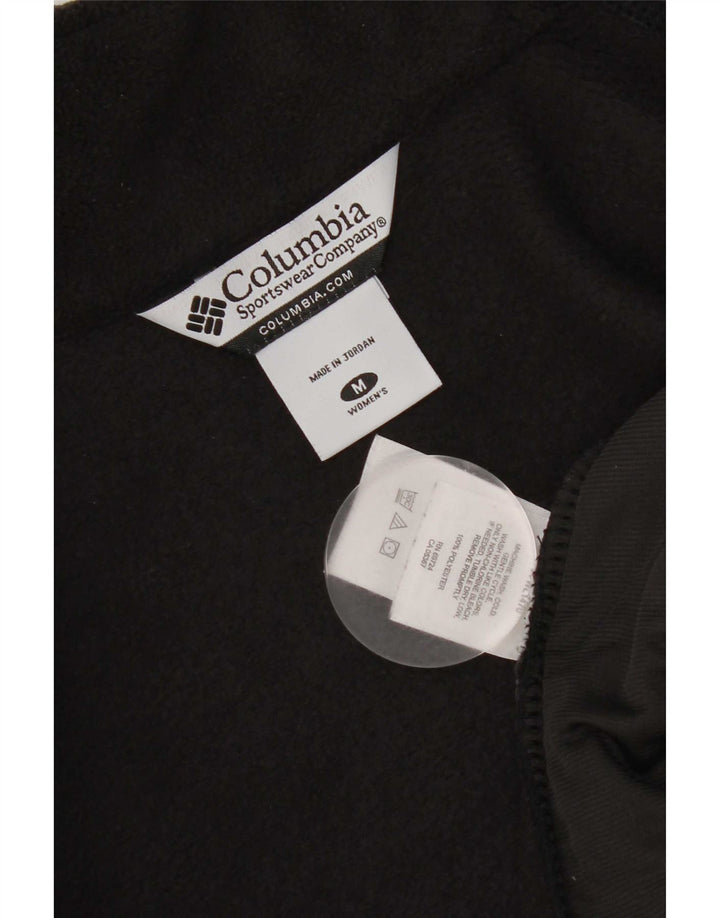 Columbia Chaleco polar para mujer UK 40 Mediano Poliéster negro
