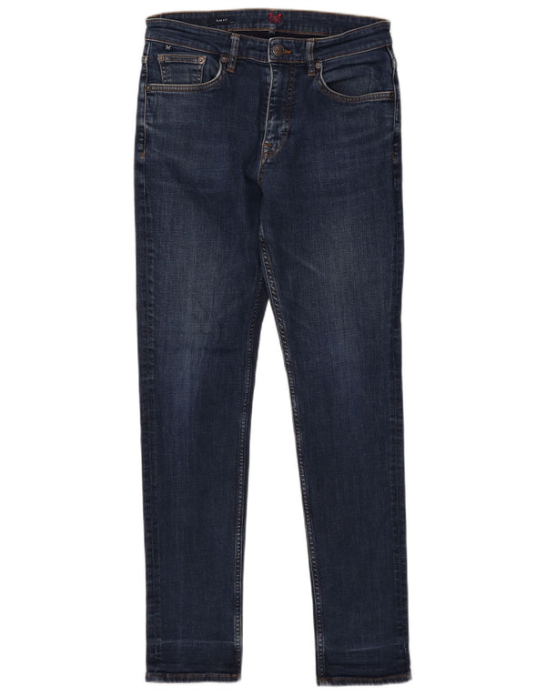 Crew Clothing Vaqueros ajustados para hombre W32 L31 Algodón azul marino
