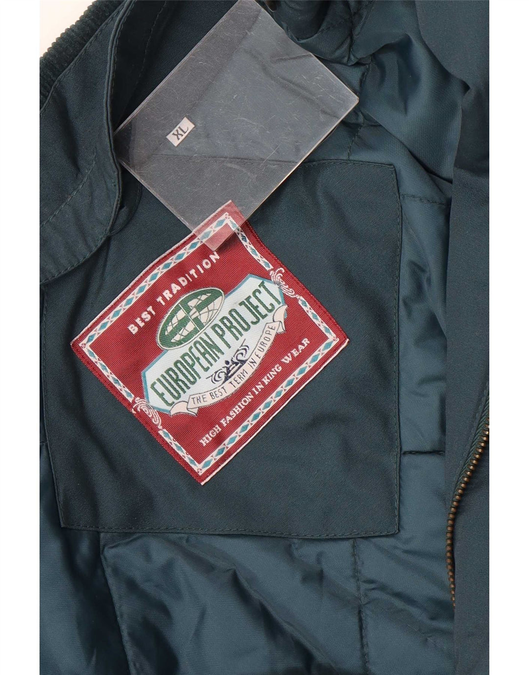 European Project Chaqueta Bomber para Hombre UK 42 XL Azul