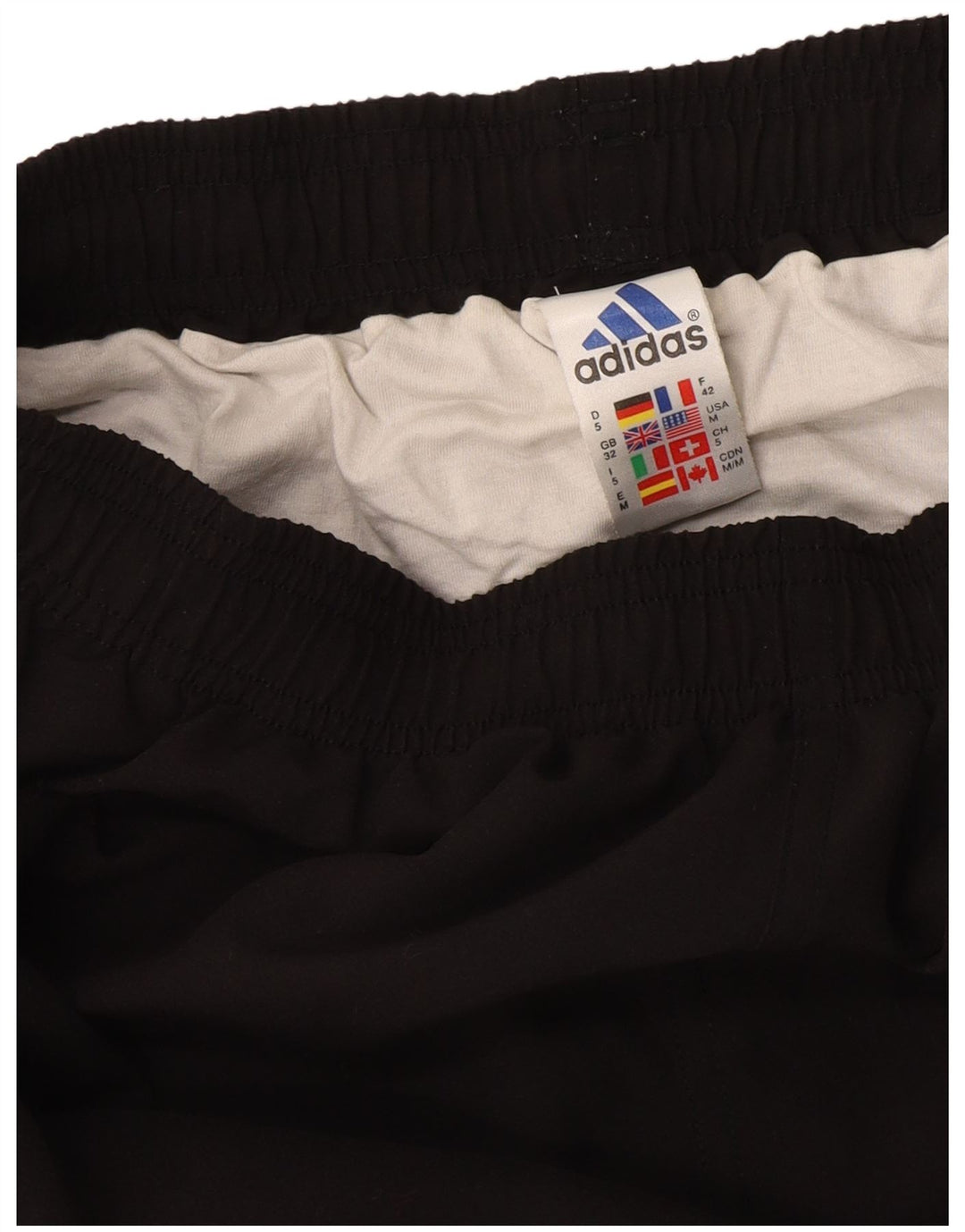 Pantalones cortos deportivos ADIDAS para hombre Poliéster negro mediano
