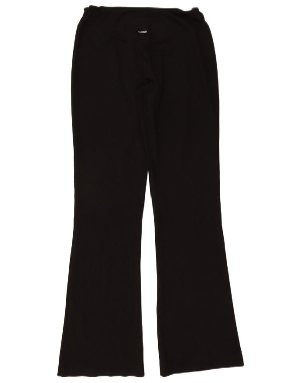 Puma Womens Flare Tracksuit Trousers UK 14 Large Black