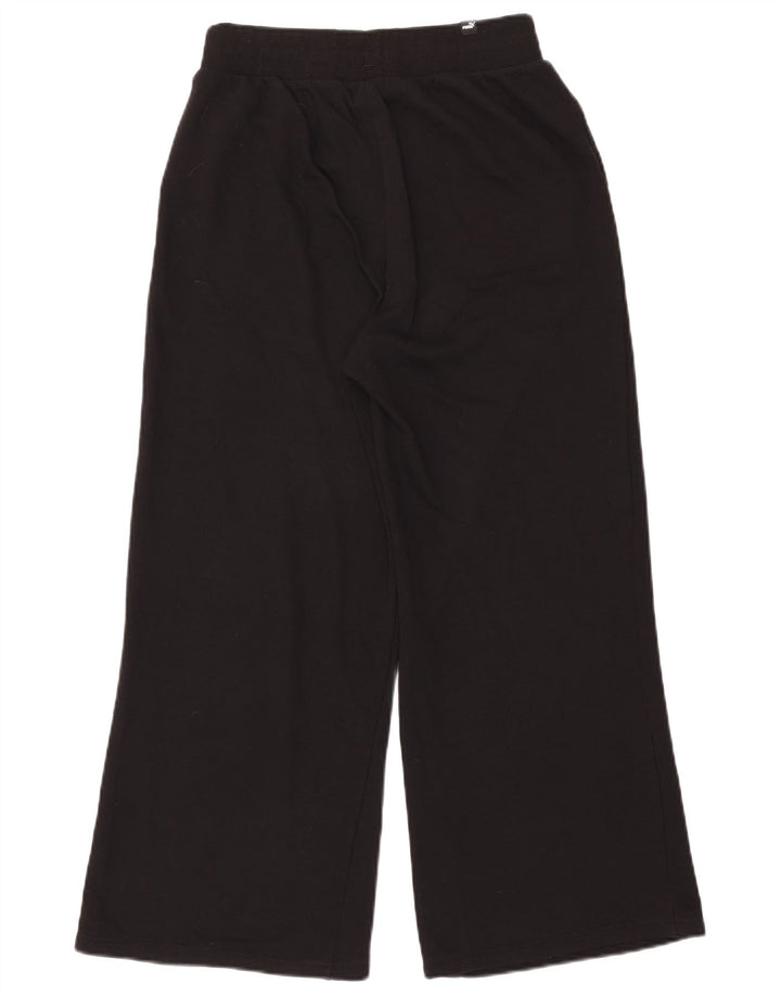 Puma Pantalones de chándal para mujer UK 44 Mediano Negro Algodón