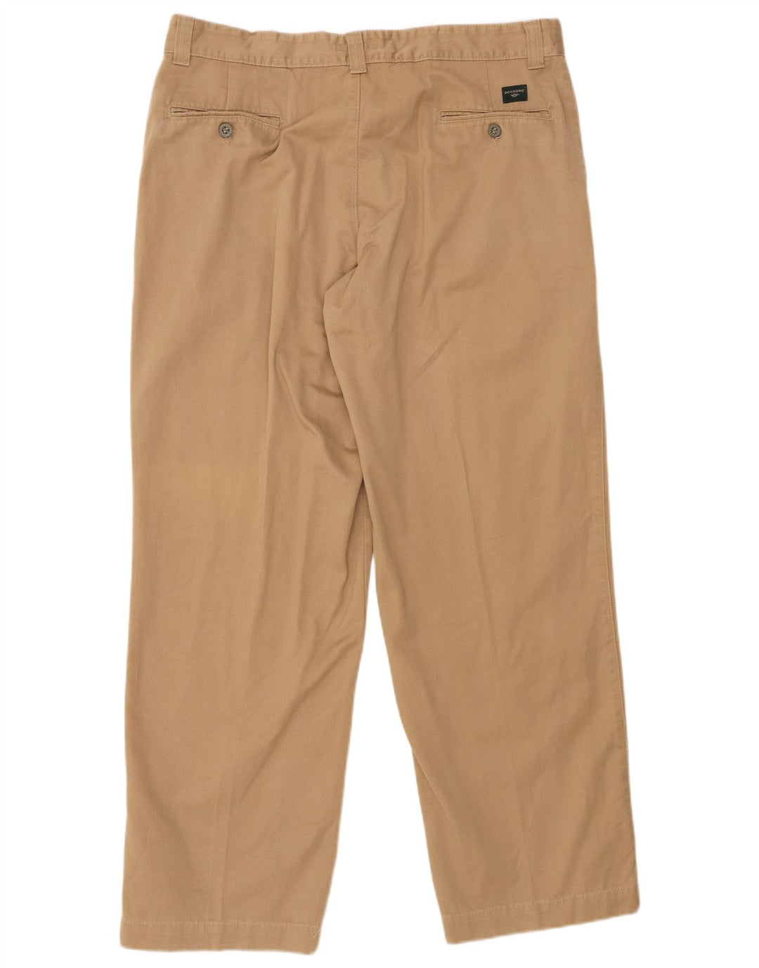 DOCKERS Pantalón chino recto color caqui para hombre W36 L32 Beige