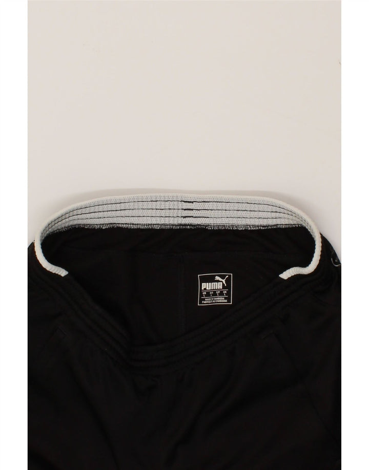PUMA Mens Bermuda Sport Shorts Large Black Polyester Vintage Puma and Second-Hand Puma from Messina Hembry 