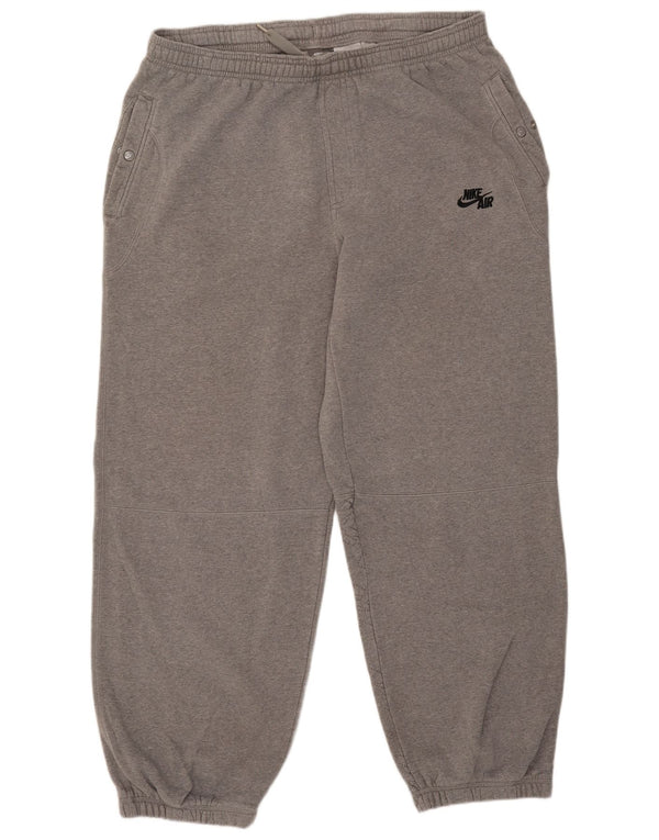 Nike - Pantalón de chándal para hombre, talla 2XL, algodón gris
