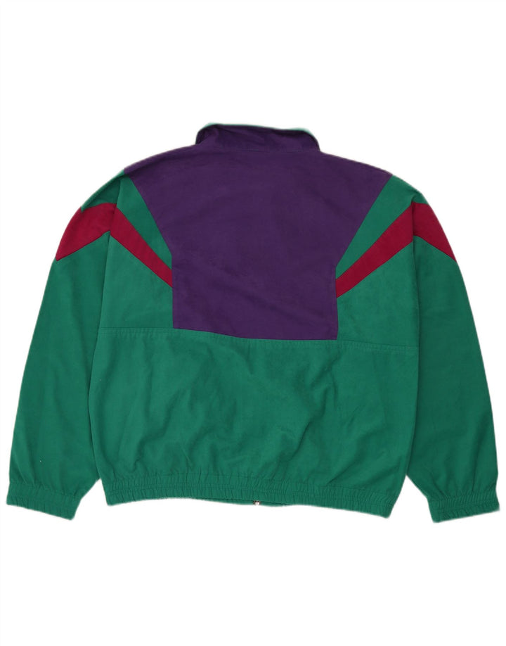 Chándal completo vintage para mujer Reino Unido 14 Poliéster color verde medio