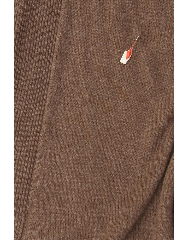 Marks & Spencer Vestido tipo jersey para mujer UK 44 Algodón marrón medio