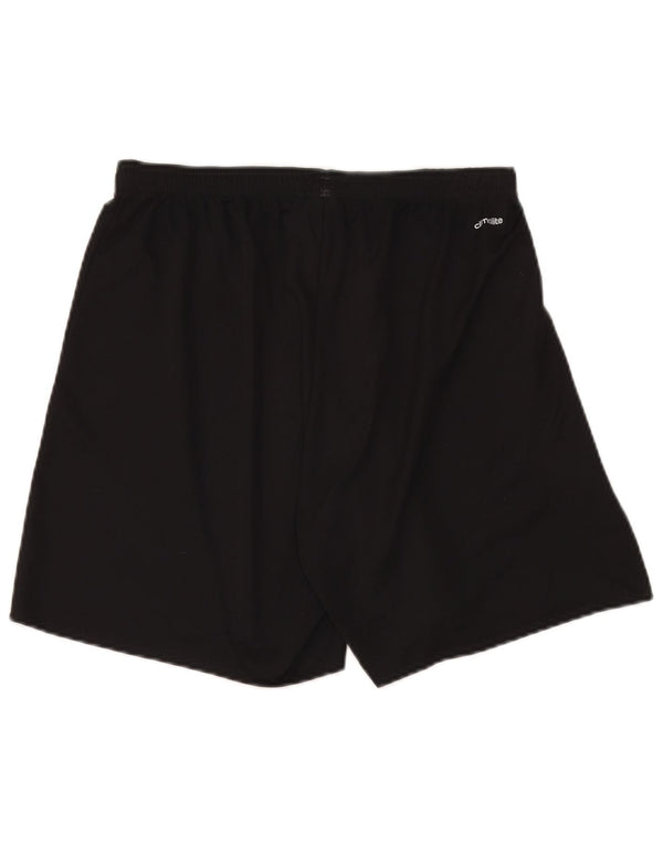Adidas Mens Climalite Sport Shorts Grande Negro Poliéster