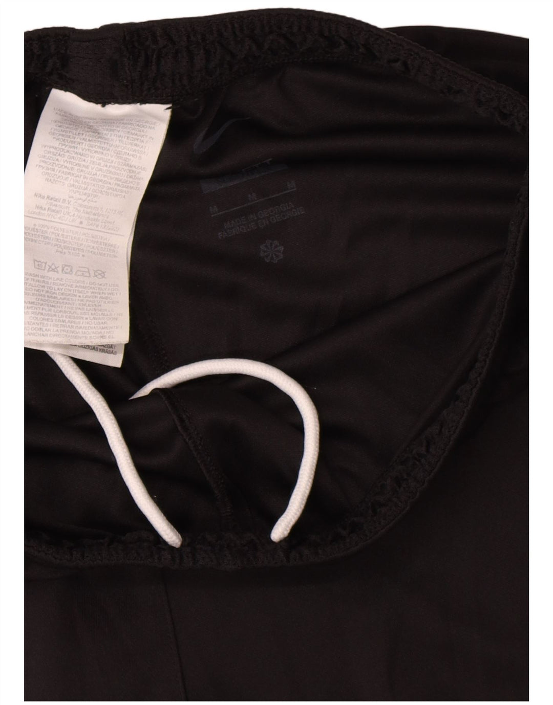 Pantalones cortos deportivos Nike Dri Fit para hombre Poliéster negro mediano