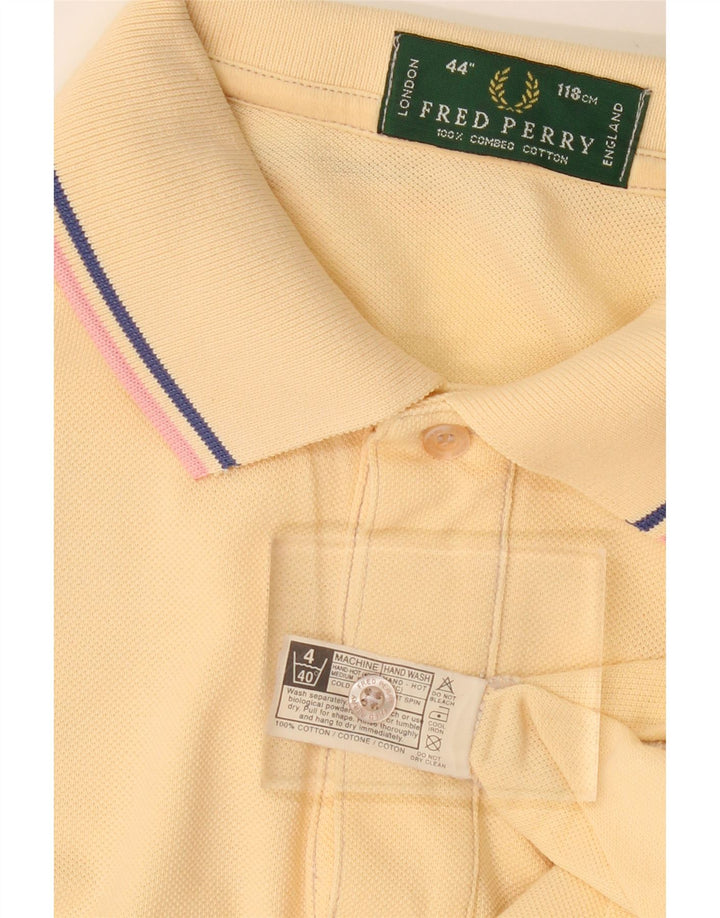 FRED PERRY Polo Hombre Algodón Beige Medio