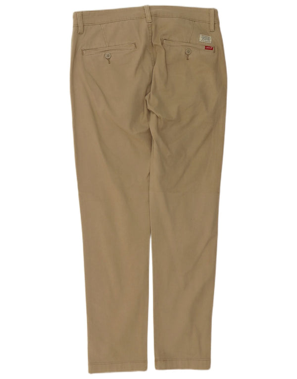 LEVI'S Pantalón chino ajustado y cónico para hombre W30 L30 Algodón beige