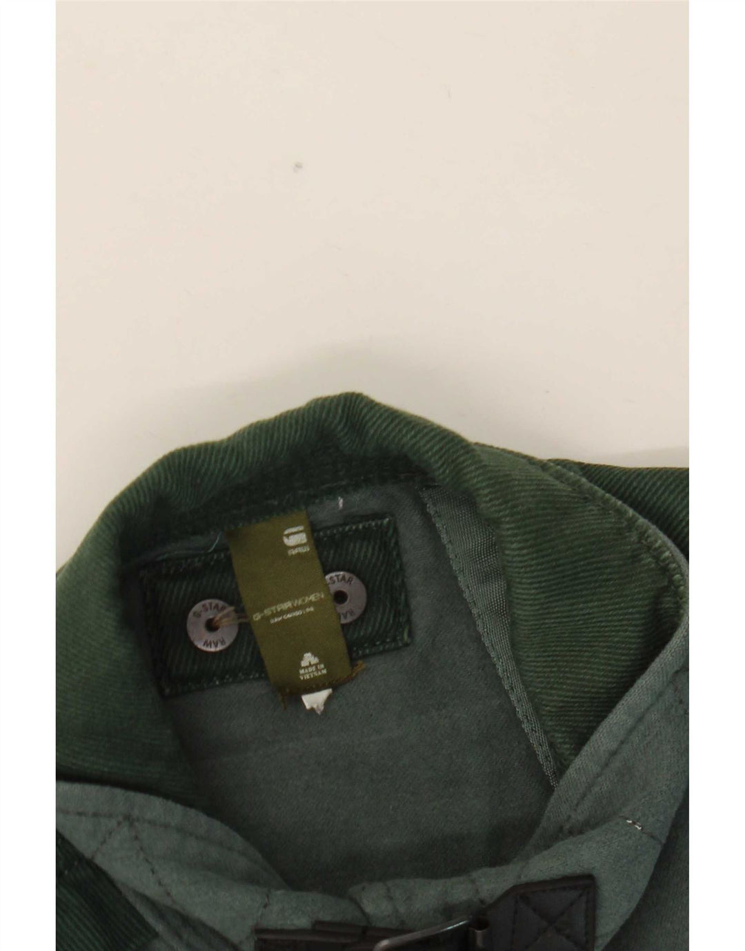 G-Star Hombre Camisa Vaquera Pequeña Algodón Verde