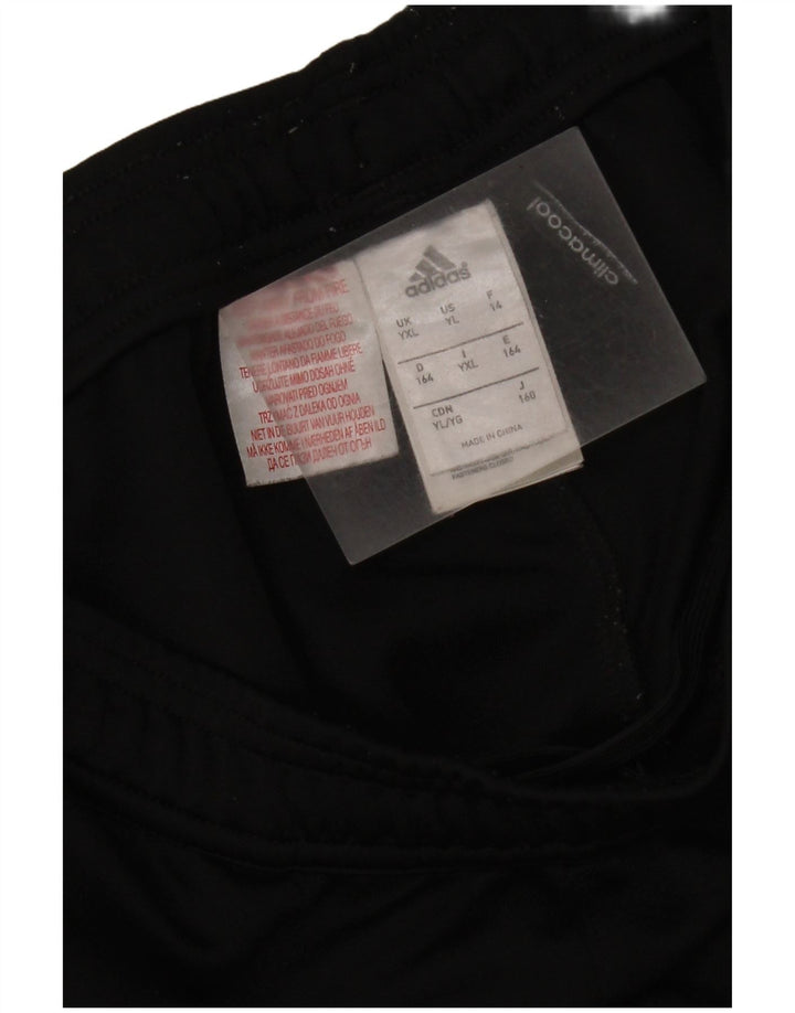 Adidas Chicos Climacool Chándal Pantalones 13-14 Años XL Negro Poliéster