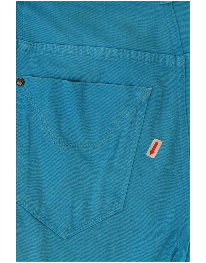 Vaqueros ajustados para mujer Jeckerson W33 L29 Algodón azul