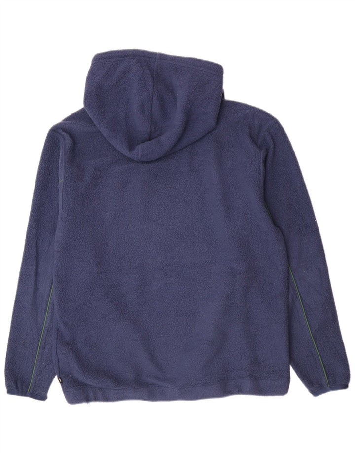 Nike - Jersey de forro polar con capucha para hombre, talla grande, poliéster azul marino