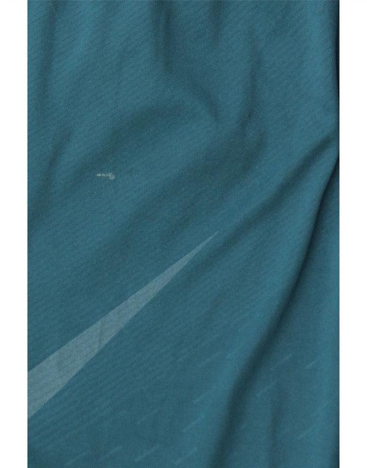 Nike Dri Fit Graphic - Pantalones cortos deportivos para hombre, poliéster a rayas, color azul medio