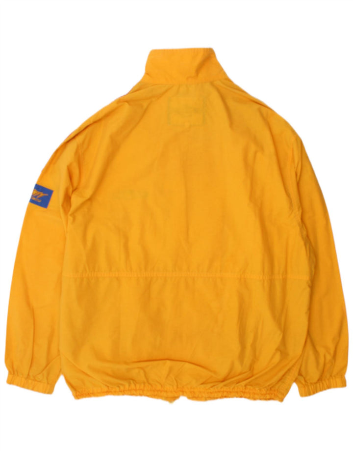 Mito Hombre Chaqueta De Chándal Superior De Algodón Color Block Amarillo Grande