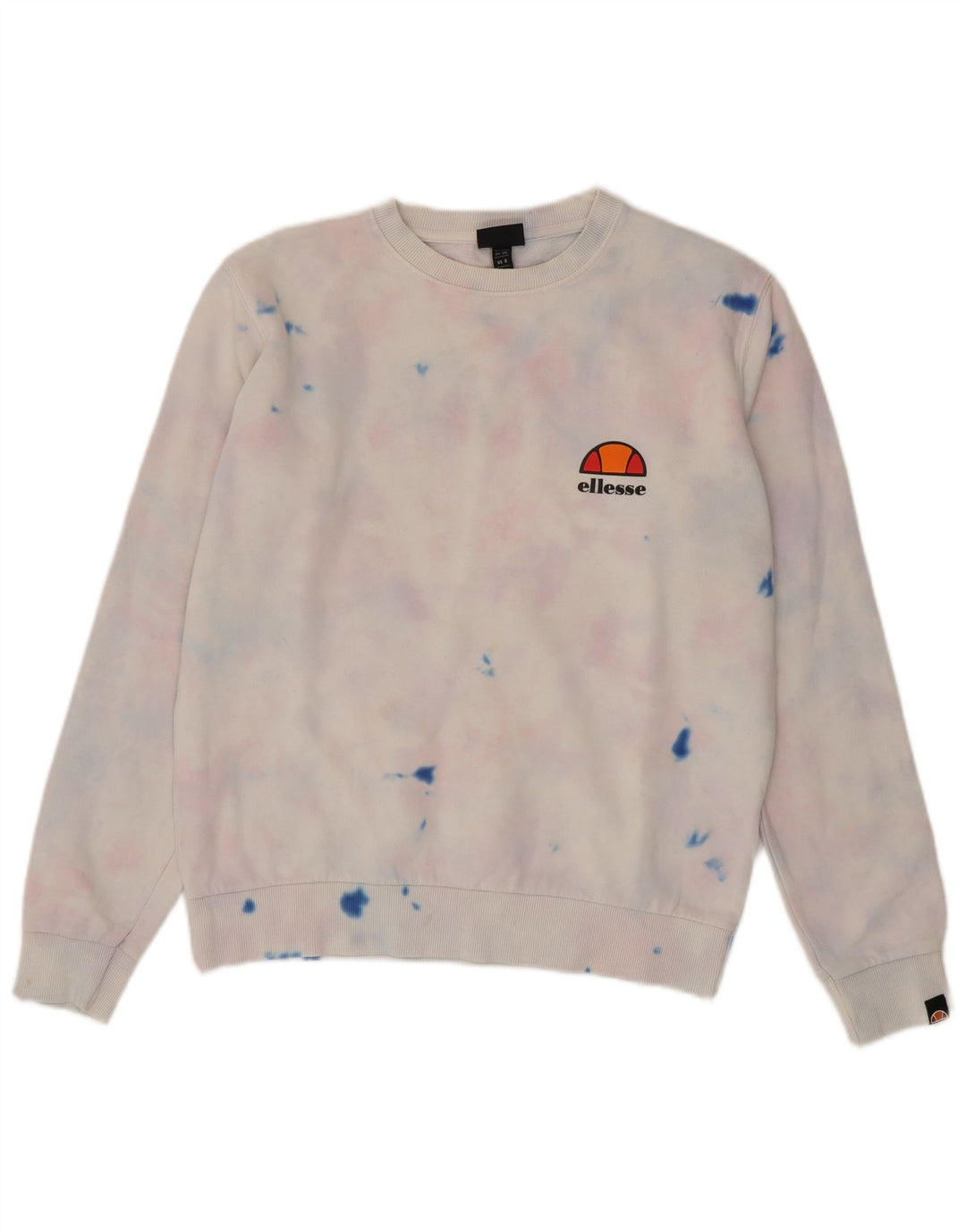 Ellesse Sudadera extragrande para mujer UK 8 Small Multicolor Tie Dye