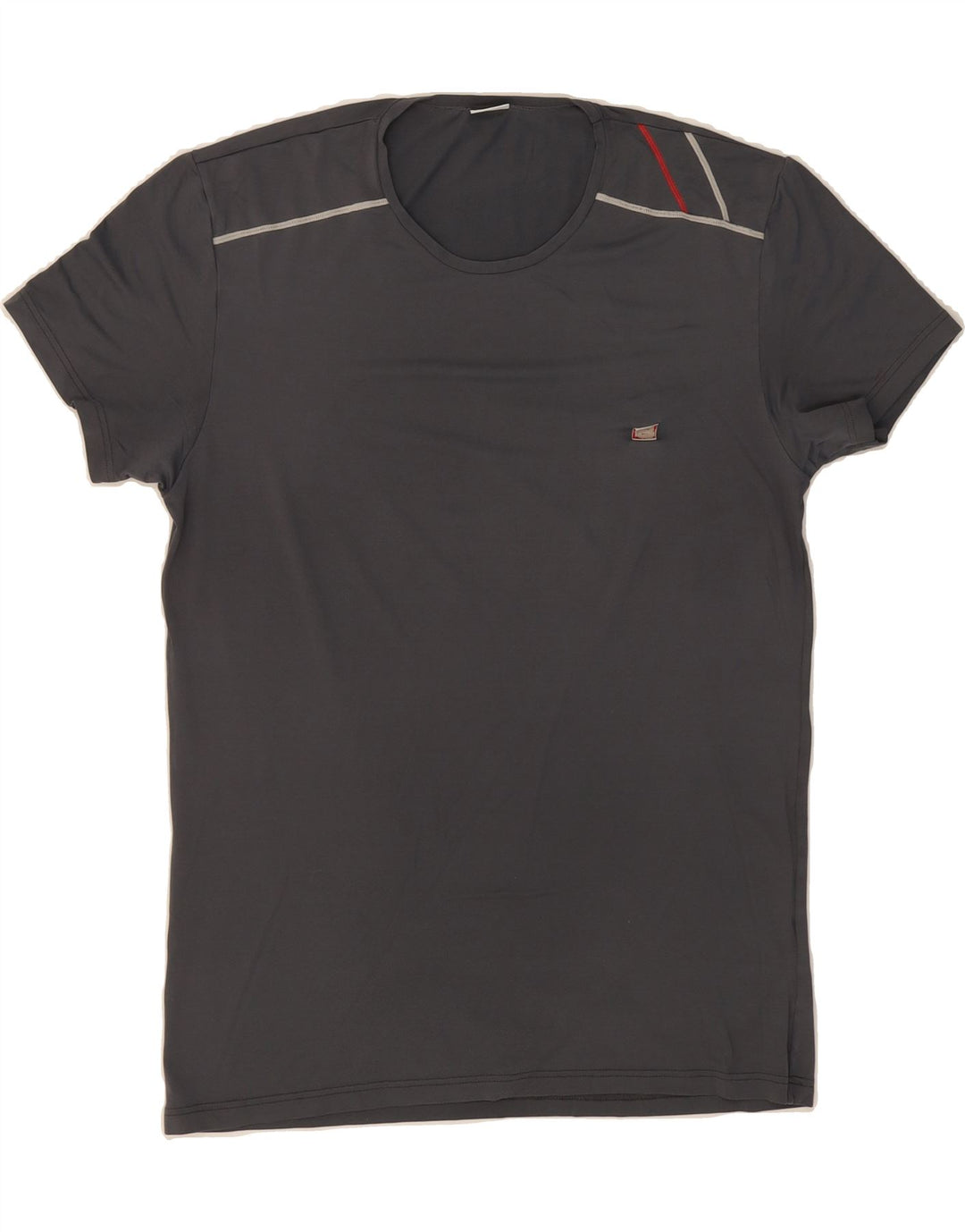 FILA Mens T-Shirt Top Medium Grey Polyester Vintage Fila and Second-Hand Fila from Messina Hembry 