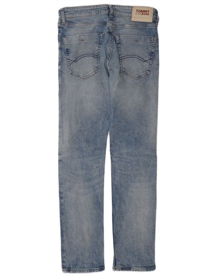 TOMMY HILFIGER Vaqueros ajustados para hombre W29 L30 Algodón azul