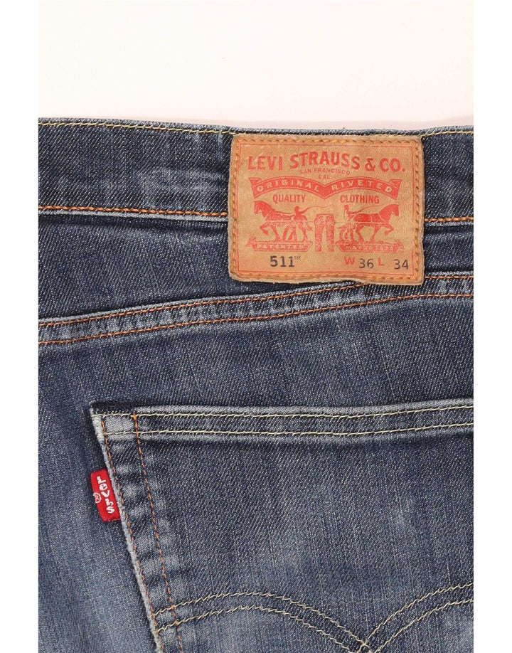 Vaqueros Levi's 511 Slim para hombre W36 L34 Azul
