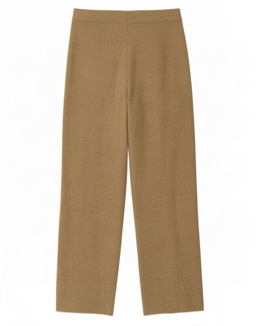 Zara Mujer Pantalón Chándal Poliéster Beige Medio