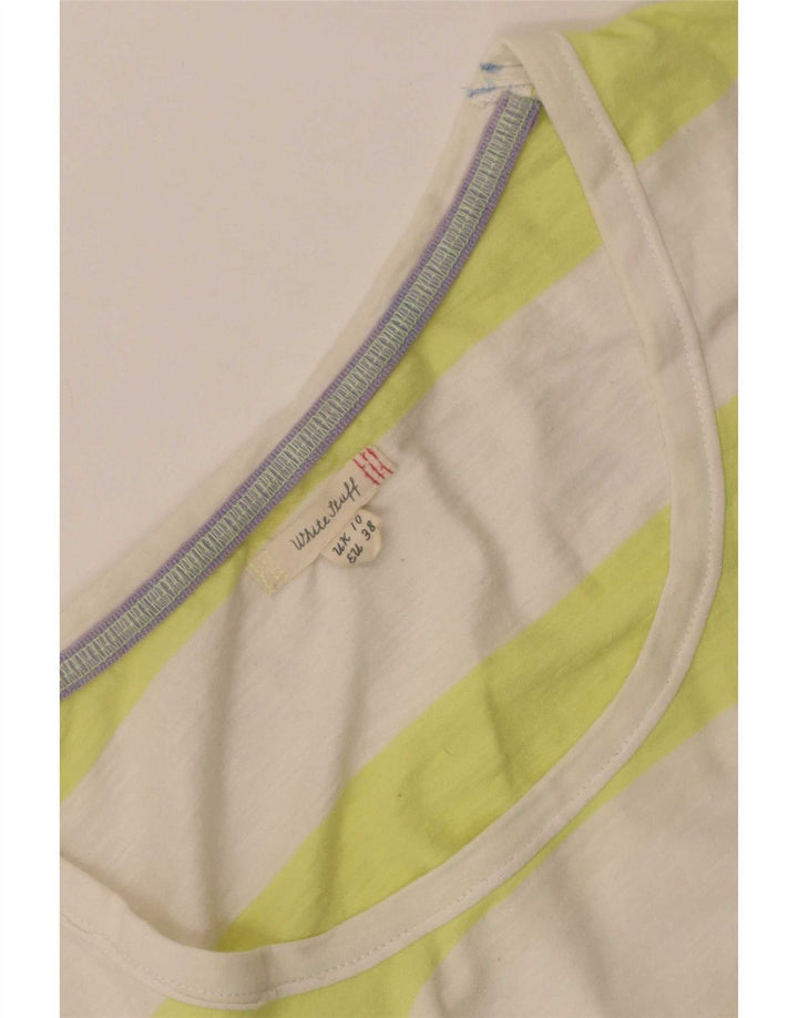 White Stuff Camiseta para Mujer Top UK 40 Small Multicolor Rayas