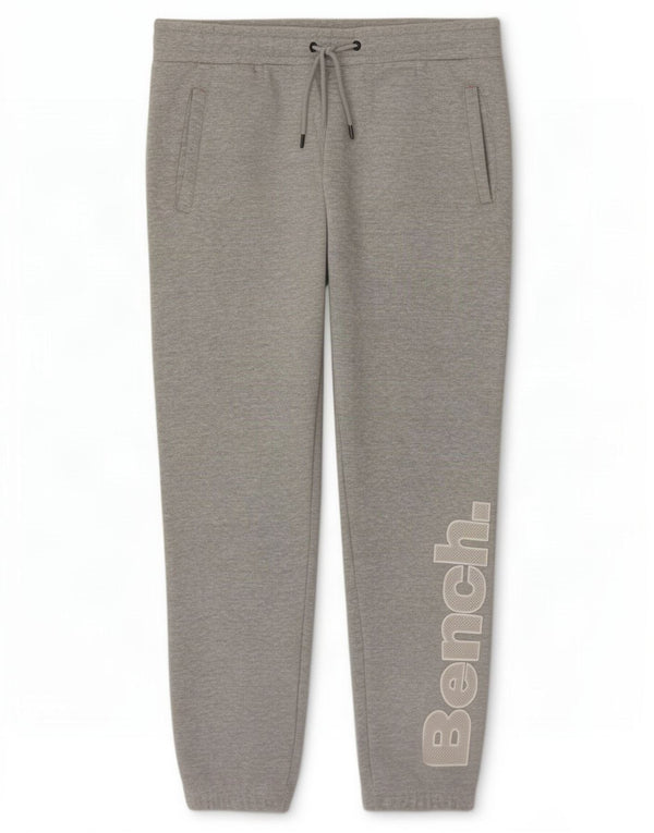 Pantalones de chándal con estampado gráfico para mujer de Bench UK 46 Large Grey Cotton