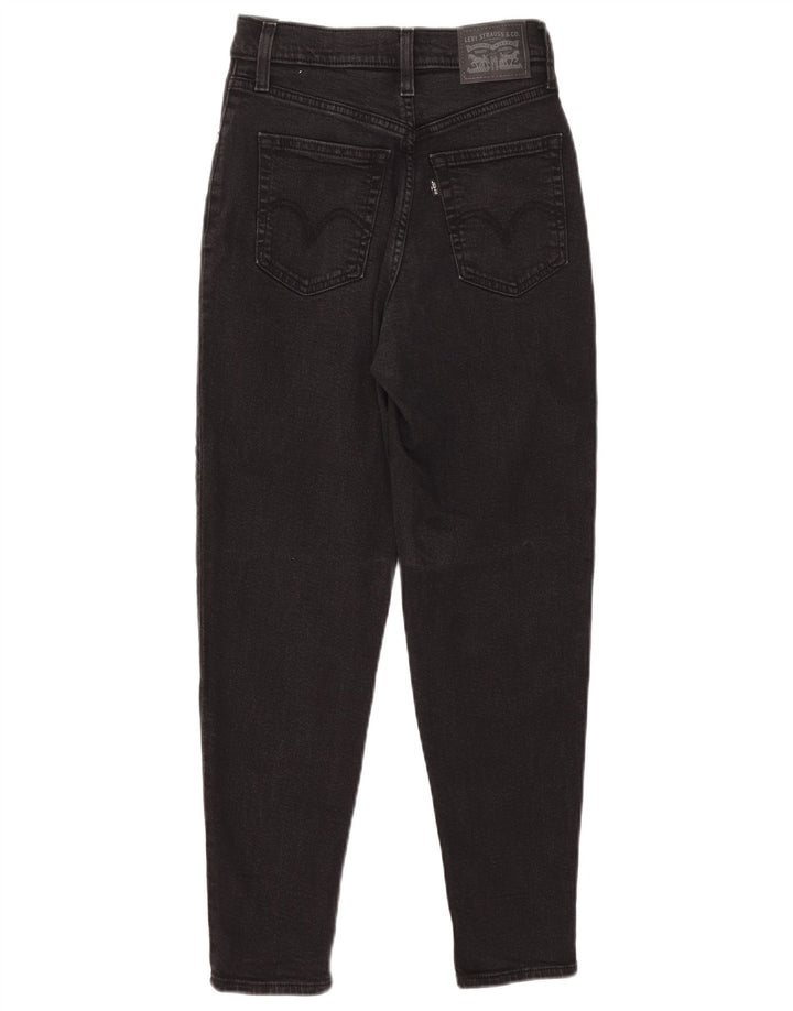 Levi's Vaqueros Tapered Mujer W24 L27 Algodón Negro