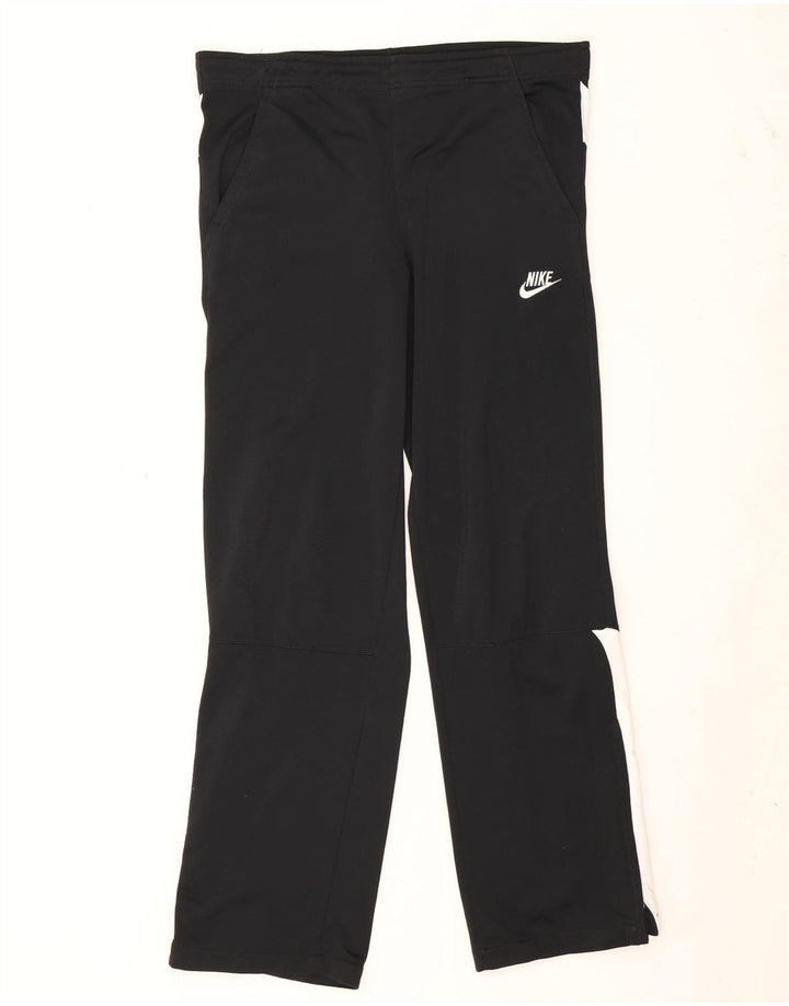 Nike - Pantalones de chándal para hombre (talla pequeña), color negro y poliéster