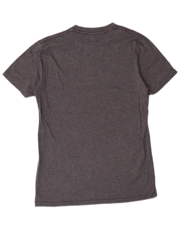 Volcom Camiseta gráfica para hombre Top Small Grey Cotton
