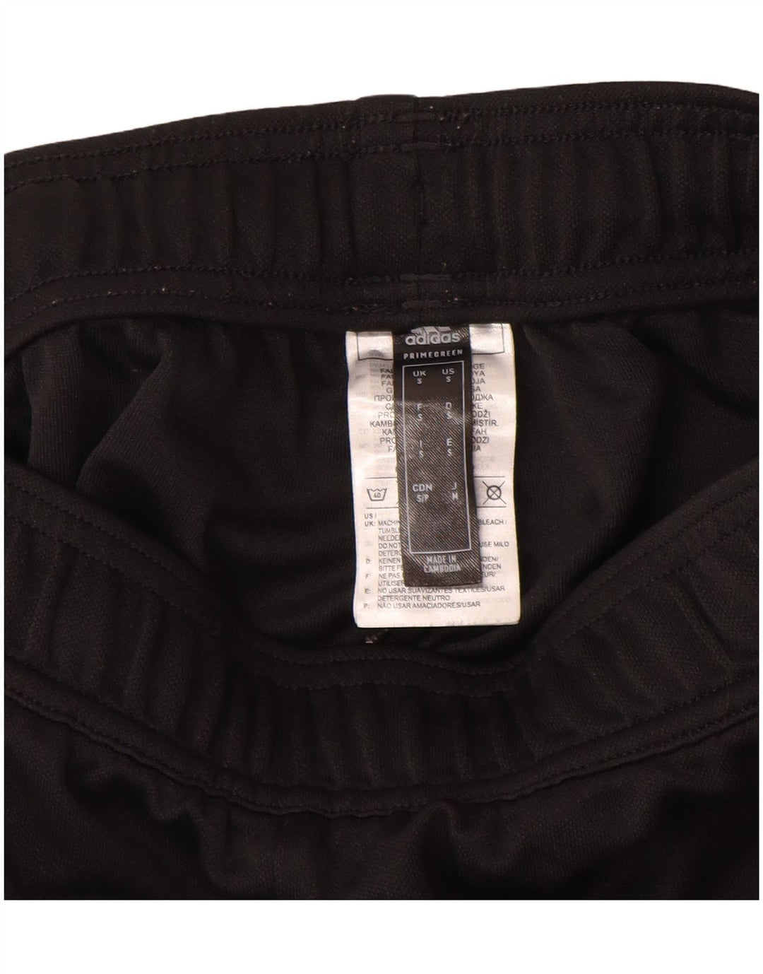 ADIDAS Hombre Aeroready Chándal Pantalones Pequeños Poliéster Negro