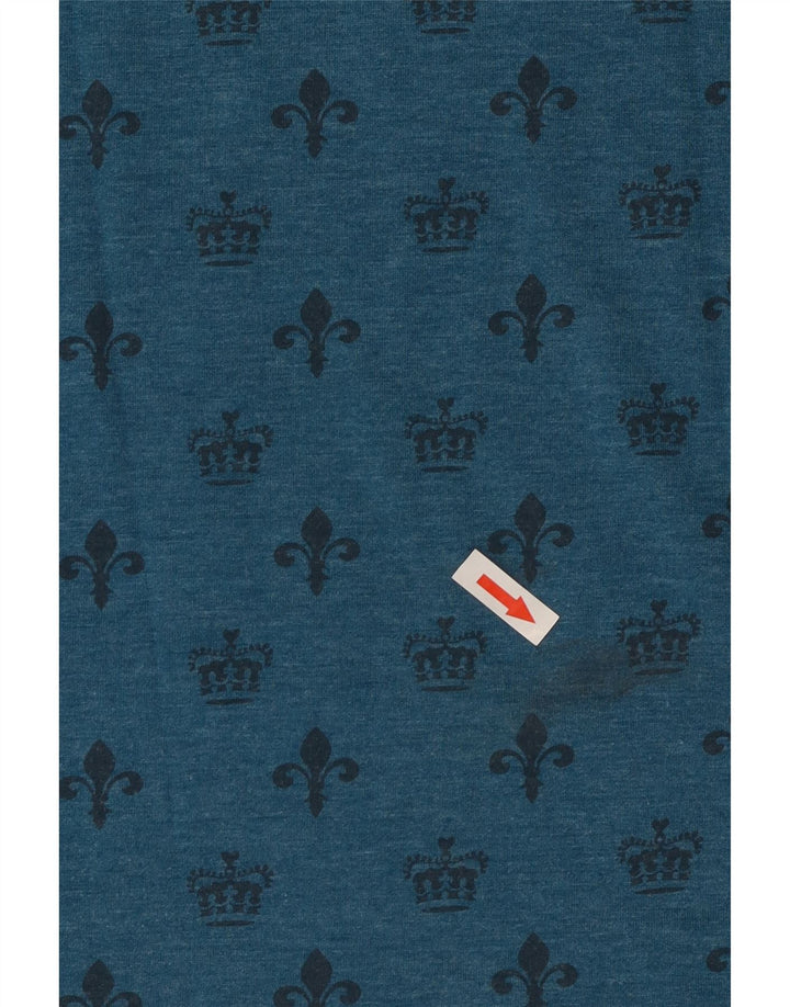 Hard Rock Cafe Mujer Sharm El Sheikh Camiseta Gráfica Top UK 40 Azul Medio