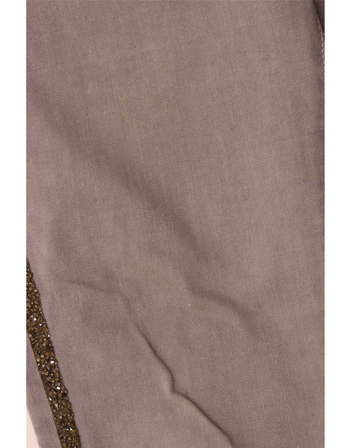 Zara Vaqueros Slim Mujer EU 44 XL W34 L27 Gris