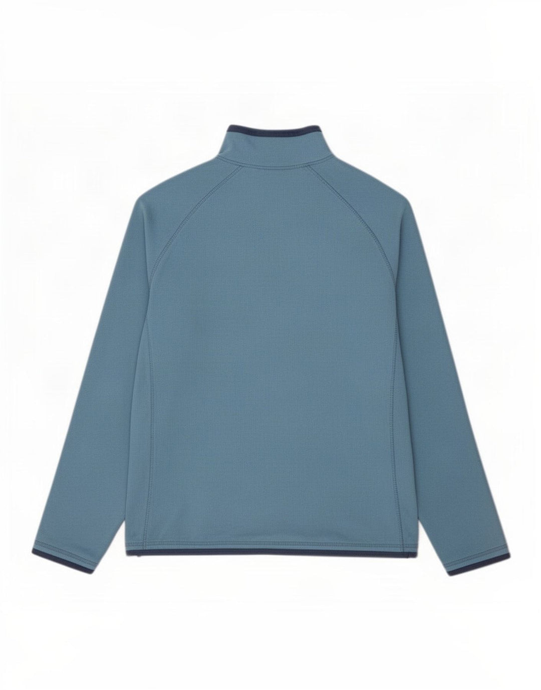 Jersey polar con cremallera y cuello para mujer de Mountain Warehouse UK 46 Poliéster azul grande