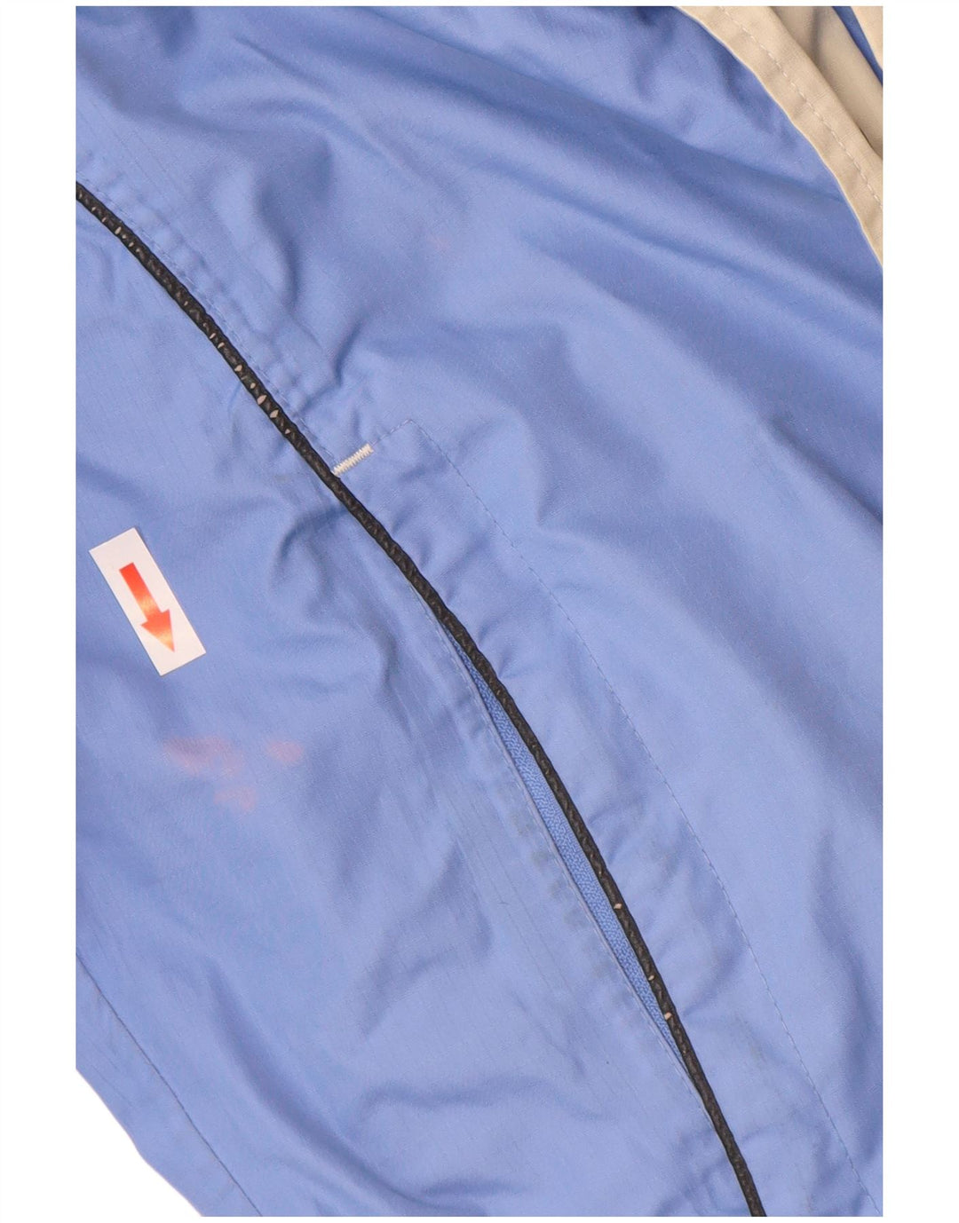 Musto Chaqueta cortavientos para mujer UK 12 Poliéster azul medio