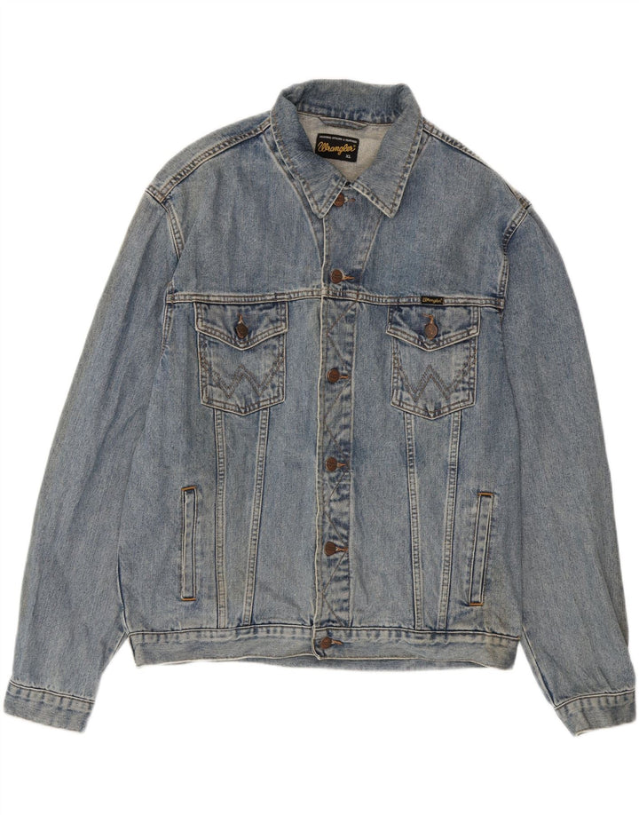 Wrangler Chaqueta vaquera para hombre UK 42 XL Algodón azul