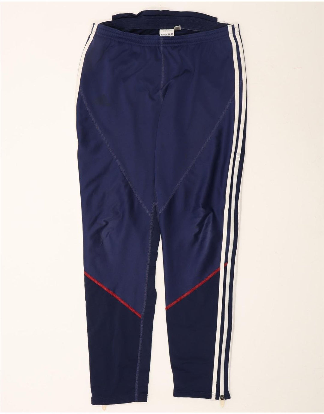 ADIDAS Mens Tracksuit Trousers Large  Navy Blue Polyester Vintage Adidas and Second-Hand Adidas from Messina Hembry 