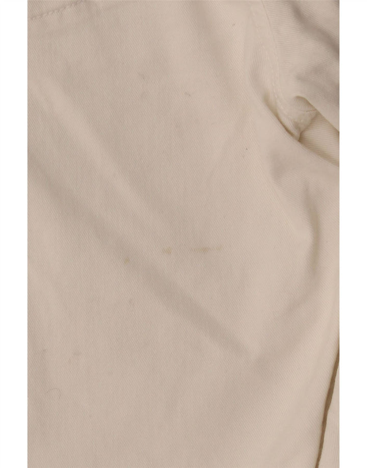 Pantalones cortos chinos Trussardi Mujer W26 Small White