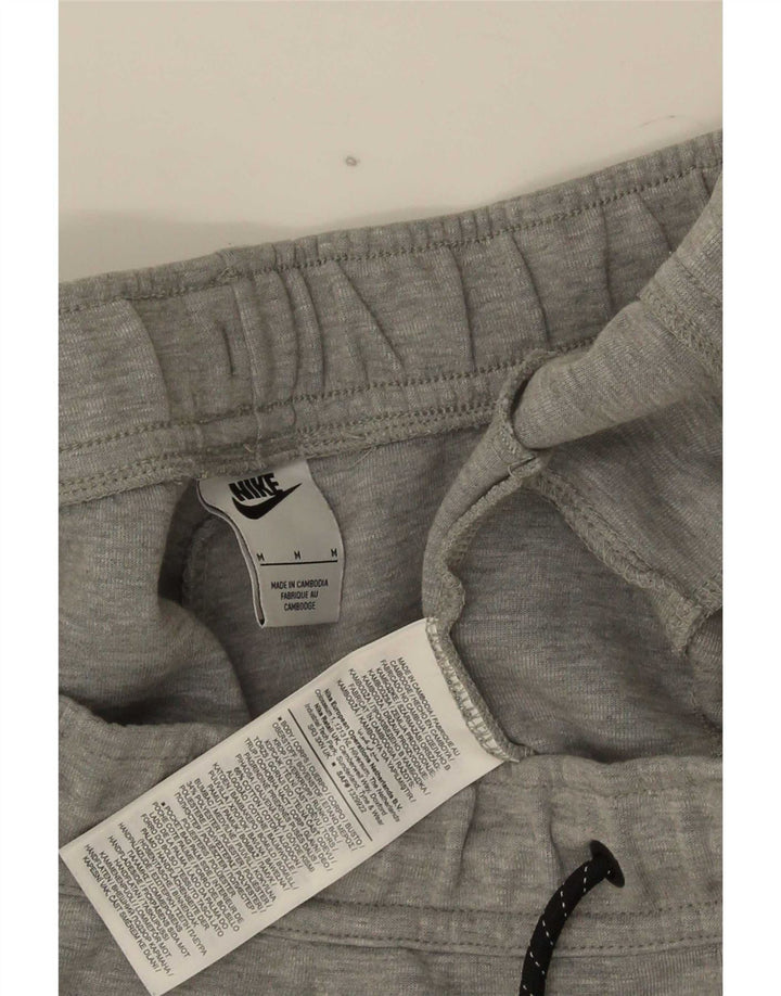 Pantalones cortos deportivos Nike para hombre de algodón moteado en gris medio