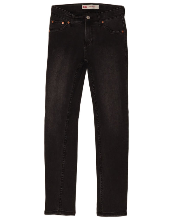 Levi's Vaqueros pitillo 510 para niños 13-14 años W28 L29 Algodón negro