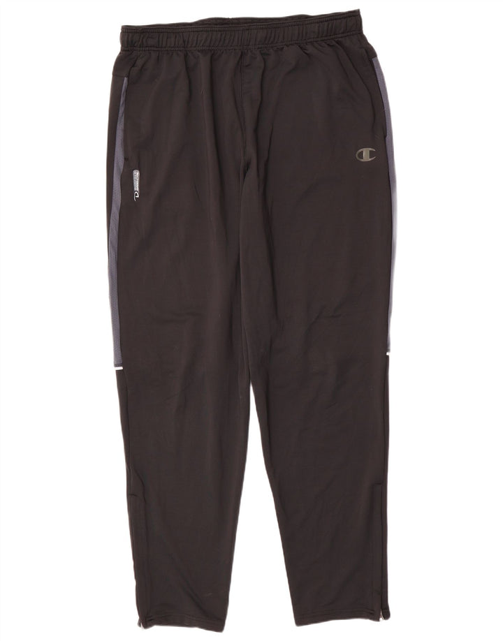 Champion Pantalones De Chándal Hombre XL Negro Colorblock Poliéster