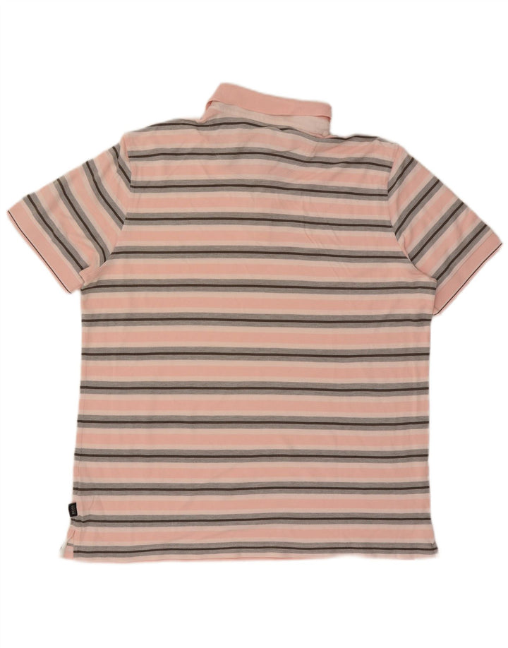 Polo Hugo Boss Hombre 2XL Rayas Rosa